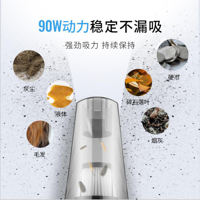 Wireless Rechargeable Car Vacuum Cleaner High-power Car Wireless Vacuum Cleaner Portable Handheld Vacuum Cleaner